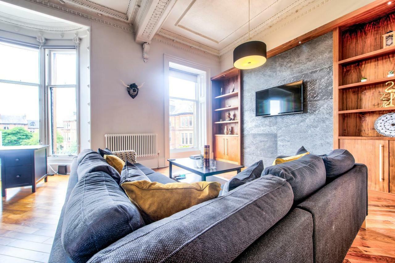 32 Victoria Crescent Road Apartment Glasgow Exterior photo